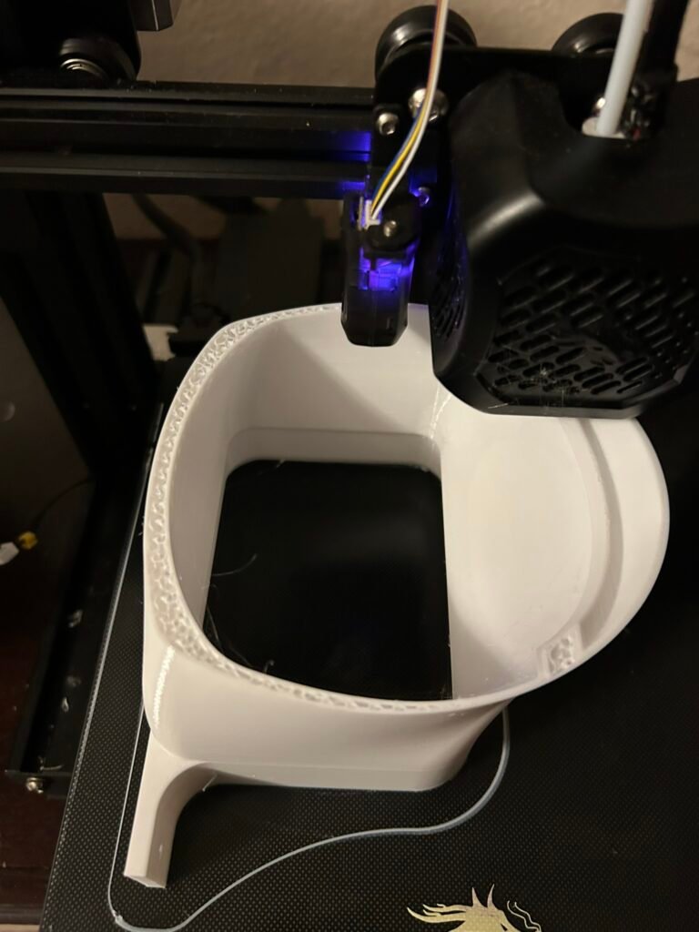 3D printing the top transition part